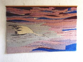 Textielkunst in Bibliotheek Heemstede